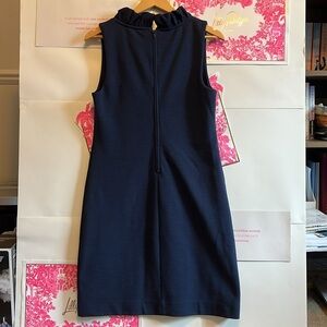 Elegant Lilly Pulitzer Navy Sleeveless Dress